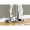 Monarch Specialties Accent Table - 36"L / Brushed Silver / Mirror I 3727